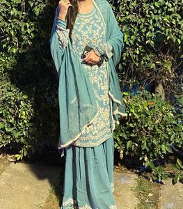 Elegant Embroidered Kurta Set