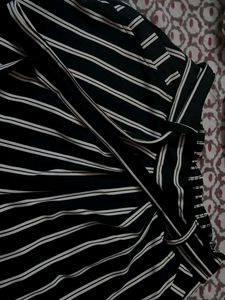 Striped Wrap Pant