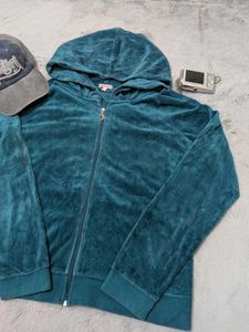 VTG Y2K Juicy couture Velour Zip hoodie