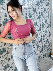 Pyazi Colour Princess Cut Blause