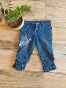 Denim Capree
