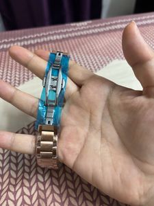 Versace Rose Gold Women Watch