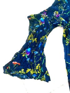 &#34;Elegant Floral Off-Shoulder one piece Dress💙✨