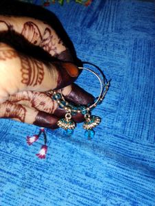 Sparkling Circle Earrings