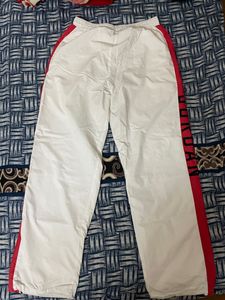Jordan White And Red Trousers/Pajama