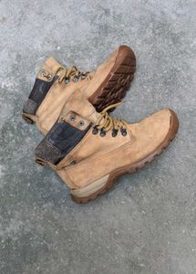 Tan Leather Hiking Boots