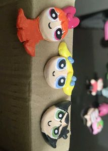 Powerpuff Girls 🌠 Clay Magnets