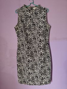 Chic Black & White Dress