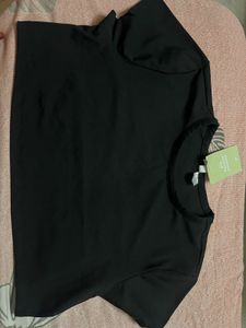 H&M Black Crop Top