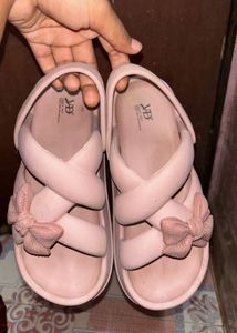 Cute Pink Korean Sandles🎀