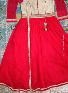 Elegant Red Gown