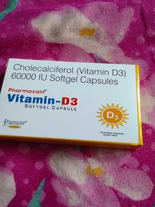 Vitamin D3 Softgel Capsules