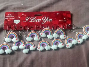 Excellent Brand New Pack Of 12 Keychains
