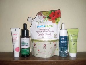 Skincare Bundle: Plum, Mamaearth & More!