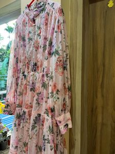 Coverstory Floral Heavy Tiered Maxi Dress