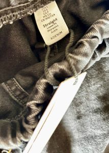 HNM New Black Denim Pants With Tag