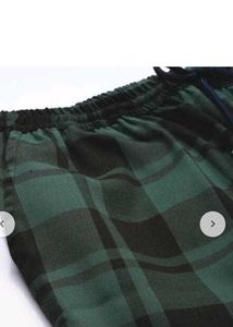 Checked Casual Pants