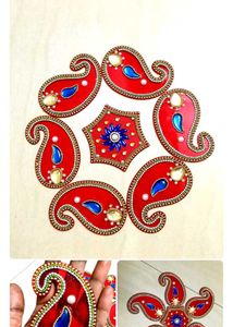Acrylic Rangoli Sets
