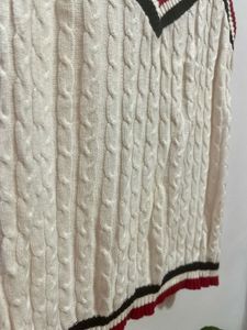 Cable Knit Cropped Tank