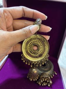 Statement Jhumka Earrings