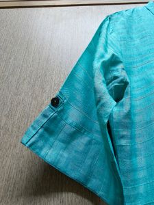 Soch Straight Kurta Sea Green