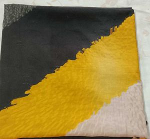 Stylish Yellow &amp; Black Kurti