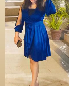 One Piece Blue Colour Dress