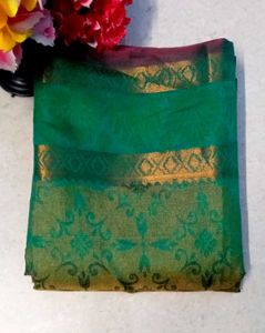 Emerald Green Saree