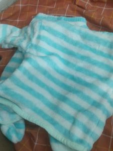 Cute Striped Baby Outfit