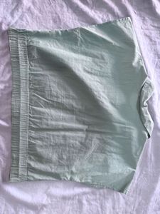 Mint Green Button-Down Shirt