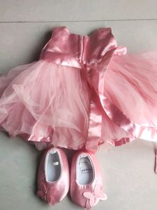 Baby Girl Frok With Shoes