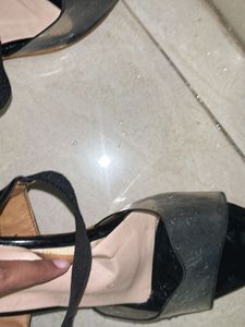 Black heels