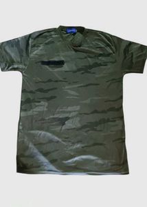 Camouflage Print T-Shirt