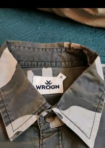 Wrogn Original Camouflage Men Shirt
