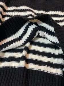 Striped Knit Sweater