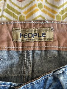 Distressed Denim Jeans