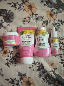 Korean Vitamin C Skincare Set