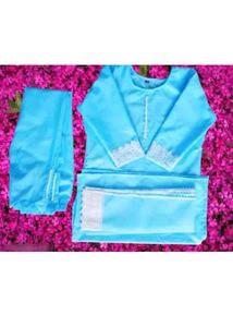 Light Blue Organza Suit