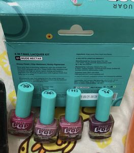 2 packs  Sugar POP Nail Lacquer Kit o