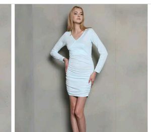 Stylish Blue Bodycon Dress