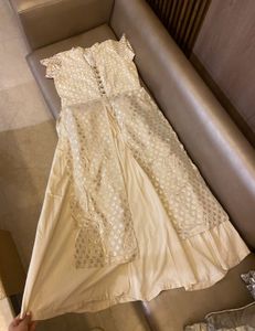 Rakhi Special🤍‼️ Slit Kurta With Skirt Set