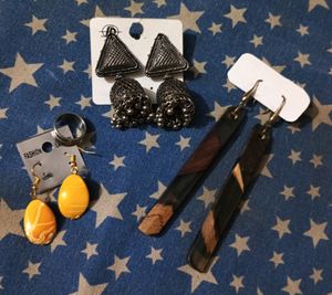 Set Of Elegant Earrings