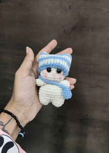 Cat Key Chain Crochet