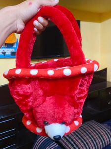 New Velvet Cute Mickey Bag For Kids