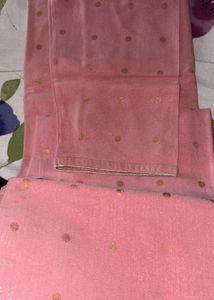 Floral Pajama Set N Pink Kurta