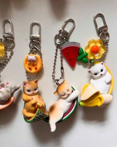 Fruit Cat Keychain ✨