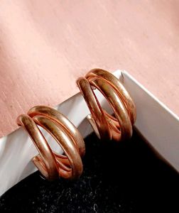 Copper Tone Earings✨️
