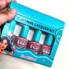 Sugar Pop 4-in-1 Nail Lacquer Kit
