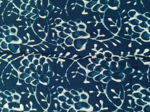 Blue &amp; White Print Dress