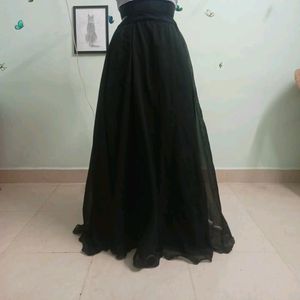 Full Circle Skirt With Croptop